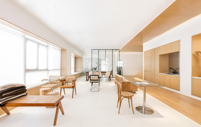 上海办公室装修设计休闲区对沙发的必要性探讨